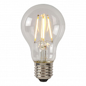 Лампа светодиодная Lucide E27 7W 2700К прозрачная 49080/07/60