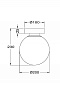 Настенный светильник Maytoni Basic form MOD321WL-01W1