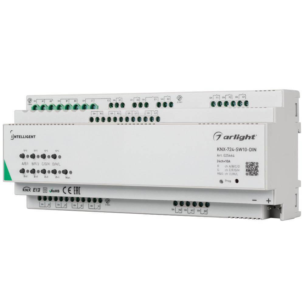 Релейный модуль Arlight KNX-724-SW10-DIN 025664: купить в Санкт-Петербурге  по цене 112 953 руб. | Интернет-магазин «Точка Света»