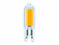 Лампа светодиодная филаментная Ambrella light G9 3W 6400K прозрачная 204522