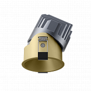 200002 RCL Wateo Встраиваемый светодиодный свет-к, мат. золото, 10W, 36°, 3000K, IP65