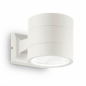 Уличный настенный светильник Ideal Lux Snif Ap1 Round Bianco 144283