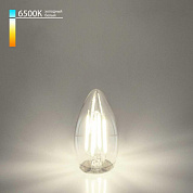 Лампа светодиодная филаментная Elektrostandard E27 9W 6500K прозрачная a056256