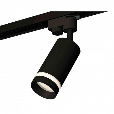 Комплект трекового светильника Ambrella light Track System XT6323111 SBK/FR черный песок/белый матовый (A2521, C6323, N6229)