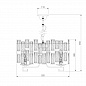 Подвесная люстра Bogates Frammenti 352/5 Strotskis Smart