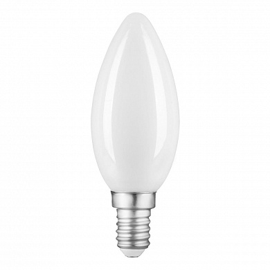 Лампа светодиодная филаментная Gauss E14 9W 4100К матовая 103201209