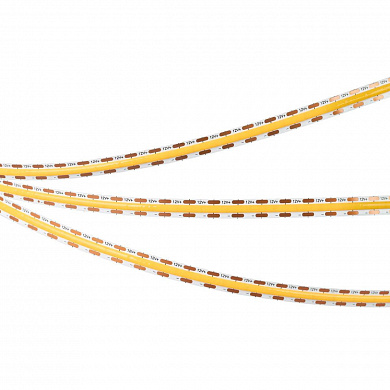 Светодиодная лента Arlight 5W/m 360 LED/m CSPSMD теплый белый 5М COB-X360-8mm 5V 041704