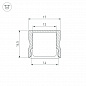Профиль Arlight LINE-1715-2000 ANOD 044262