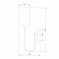 Бра Eurosvet Abbey 60164/1 черный