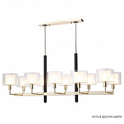 Подвесная люстра Crystal Lux Maestro SP-PL10 L1100 Gold