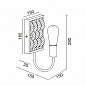 Бра Vele Luce Tower VL6362W01