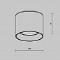 Потолочный светильник Maytoni Technical Glam C096CL-GX53-B