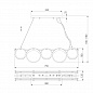 Подвесная люстра Bogates Galicia 353/4 Smart