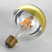 Лампа светодиодная Е27 6W 2200K золото GF-L-2107