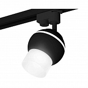 Комплект трекового светильника Ambrella light Track System XT1102072 SBK/FR черный песок/белый матовый (A2521, C1102, N7170)
