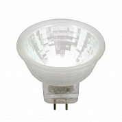 Лампа светодиодная Uniel GU4 3W 4000K прозрачная LED-MR11-3W/NW/GU4 GLZ21TR UL-00001701