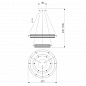 Подвесной светодиодный светильник Eurosvet Imperio 90241/2 черный/ золото Smart