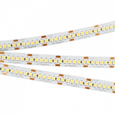 Светодиодная лента Arlight 19,2W/m 240LED/m 2835SMD теплый белый 5M 028621(2)