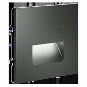 Подсветка светодиодная встраиваемая Voltum S70 с датчиком, (титан) VLS070706