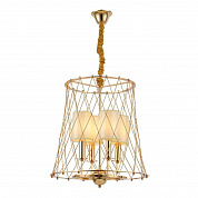 Подвесная люстра Lumina Deco Berton LDP 8013-4 F.GD