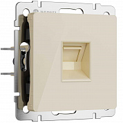 Розетка Werkel Ethernet RJ-45 айвори акрил W1181043 4690389197116
