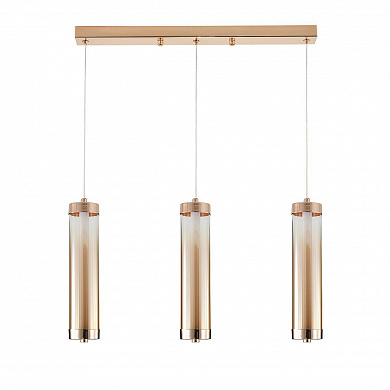 Подвесной светодиодный светильник Indigo Rilucente 11061/3P Gold V000150L