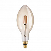 Лампа светодиодная филаментная диммируемая Eglo E27 4,5W 2200K янтарь 110106