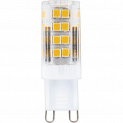 Лампа светодиодная Feron G9 5W 4000K прозрачная LB-432 25770