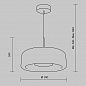 Подвесной светодиодный светильник Maytoni Madmen MOD127PL-L6BR