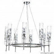 Подвесная люстра Crystal Lux Primavera SP8 Chrome