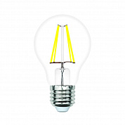Лампа светодиодная филаментная Volpe E27 5W 4000K прозрачная LED-A60-5W/4000K/E27/CL/SLF UL-00008295