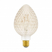 Лампа светодиодная филаментная диммируемая Eglo E27 2,5W 2200K янтарь 110119