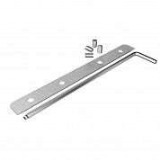 Полоса Apeyron К-08-32  для соединения алюминиевого профиля, светильников арт. 14-25, 30-10, 30-11, 30-12 металлическая, размер 90мм*9,7мм К-08-32