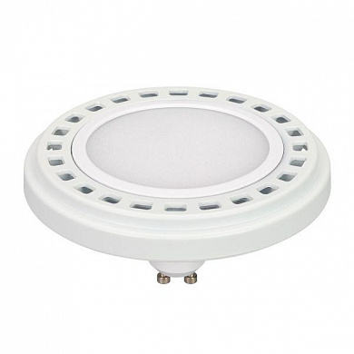 Лампа светодиодная диммируемая Arlight GU10 15W 4000K матовая AR111-Unit-GU10-15W-Dim Day4000 025624