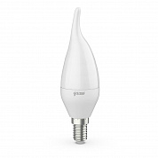 Лампа светодиодная Gauss E14 6.5W 4100K матовая 104101207