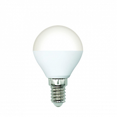 Лампа светодиодная Volpe E14 6W 3000K матовая LED-G45-6W/3000K/E14/FR/SLS UL-00008814