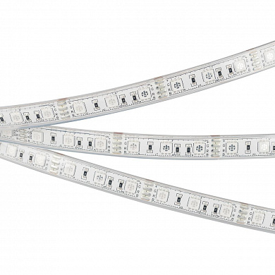 Светодиодная влагозащищенная лента Arlight 4W/m 60Led/m 5060SMD разноцветный 5M RTW-PU-B60-12.5mm 12V RGB 029599(3)