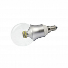 Лампа светодиодная Arlight E14 6W 6000K прозрачная CR-DP-G60 6W White 015990