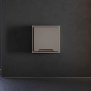 Накладка для розетки с заземлением, защитными шторками и крышкой, S70 (капучино) Voltum VLS000814