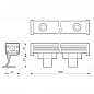 Прожектор светодиодный Arlight 24W RGB AR-Line-1000M-24W-24V RGB 023624