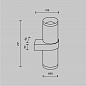 Бра Maytoni Technical Focus Design C069WL-02B