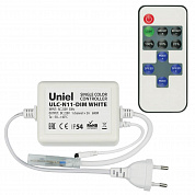 Контроллер для светодиодных одноцветных лент 220В Uniel ULC-N11-Dim White UL-00002277
