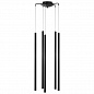 L5T747337 Люстра TUBO LED 25W 1500LM 25G ЧЕРНЫЙ 3000K