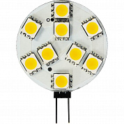 Лампа светодиодная Feron G4 3W 4000K прозрачная LB-16 25093