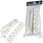 Удлинитель Uniel Ultra 5гн х 5м с/з S-GCU5-5 White UL-00010009