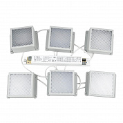 Встраиваемый светодиодный светильник Uniel ULP-0808 42W/4000К IP40 Grilyato White KIT06 (6 шт.) UL-00011060