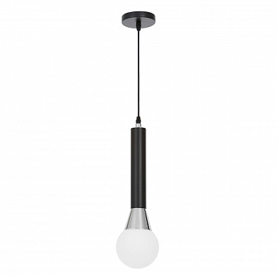 Подвесной светильник Lumina Deco Folino LDP 7012-1B BK+CHR