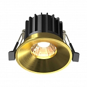 Встраиваемый светодиодный светильник Maytoni Round DL058-12W3K-BS
