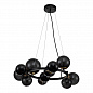 Подвесная люстра Indigo Molecola 11018/11P Black V000195