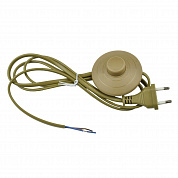 Шнур сетевой с вилкой и выключателем Uniel UCX-C20/02A-170 Brown UL-00004436